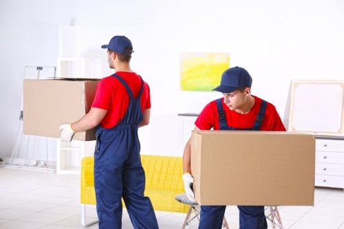 Professional house removals in Greenwich planning in progress