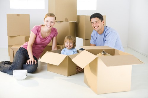 Removal van ready for a Greenwich move