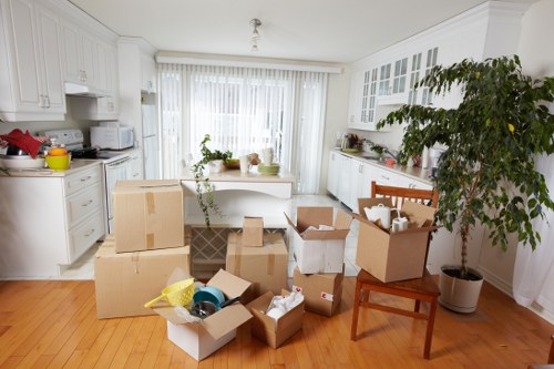 Local house removal service supporting a Greenwich home move