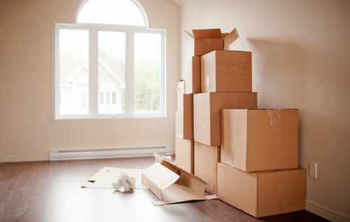 Office furniture pick-up and clear-out service in Greenwich