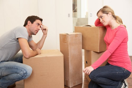 Collected household furniture ready for responsible disposal in Greenwich