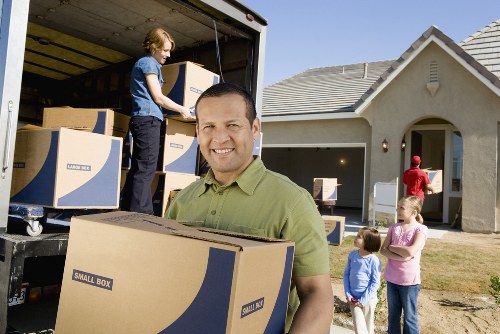 Furniture relocation service working in a Greenwich residential area