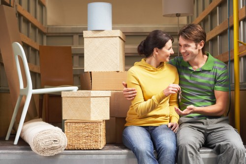 Household furniture removal in a Greenwich property