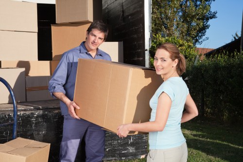 Self storage options in Greenwich with organized unit space