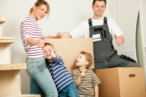 Careful packing for house removals in Greenwich